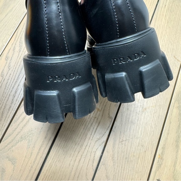 PRADA monolith lug sole loafer - Picture 13 of 16